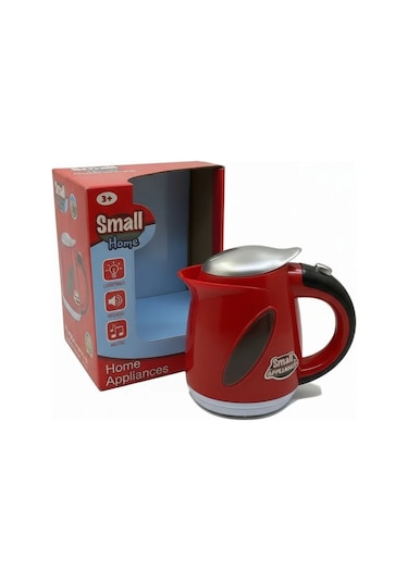 Oyuncak Işıklı Ve Sesli Kettle Gerçekçi Evcilik Deneyimi