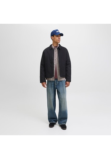 Jack & Jones Dover Worker Erkek Siyah Ceket 12278797-b Siyah