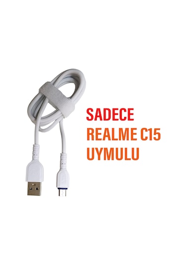 Realme C15 Şarj Kablosu - Micro Usb 2.8a