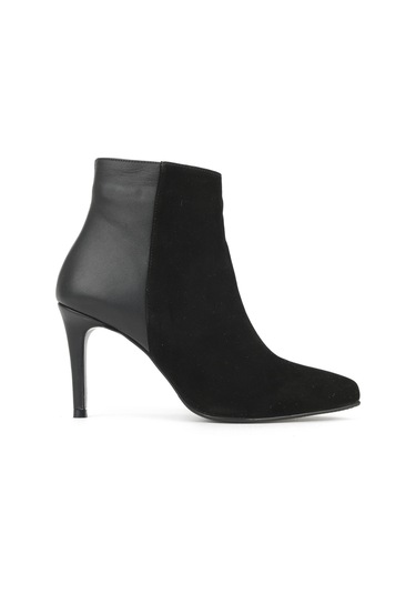 Ziya, Kadın Hakiki Deri Bot 1531030z25104 Siyah 1531030z25104 000 Siyah