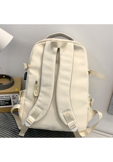 Student Backpack Lightweight Travel Bag Large Capacity Commuter Bag For Men And Women Black