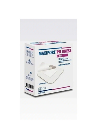 Maxipore Pu Dress Pedli Şeffaf Yara Örtüsü 10cm X 20cm 25'li Kutu