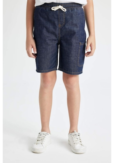 DeFacto Erkek Çocuk Jean Şort D2687A824SMNM34