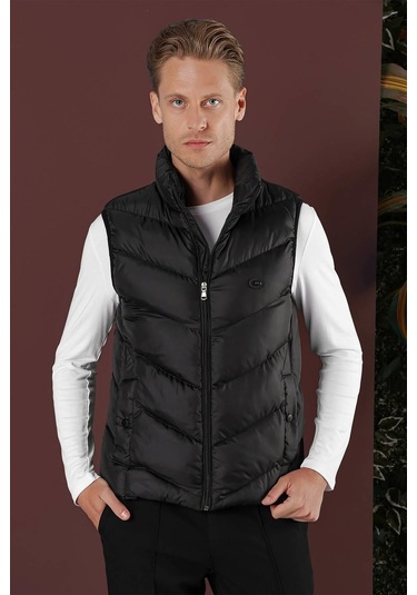 Y 161 Siyah Klasik Yelek Siyah