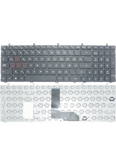 Casper Excalibur G700 İle Uyumlu Notebook Klavye - Siyah - Tr - Işıksız