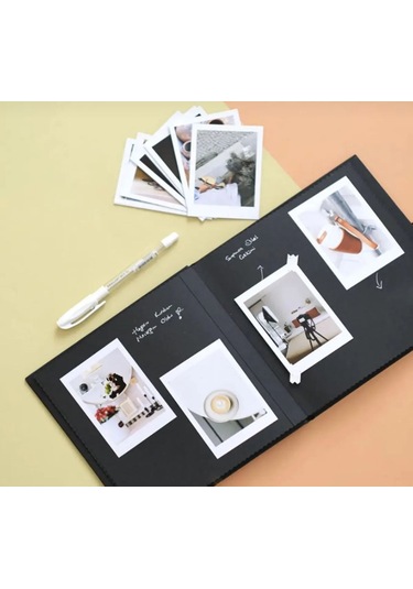 Siyah Anı Albümü + Sticker + Jel Kalem Hediyeli
