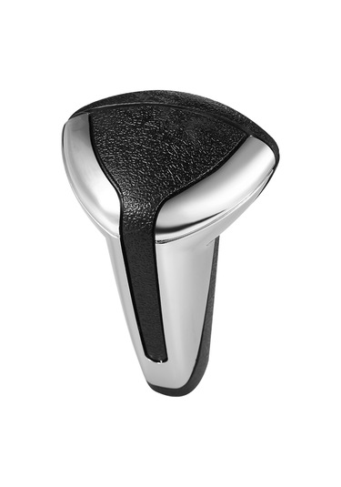 Dianziye Peugeot 307 Ve Citroen C4 Sega İçin Dayanıklı, Su Geçirmez, Konforlu Vites Kolu Kapağı - Abs+pvc Malzeme, Gümüş+siyah Renk, 13mm Montaj Delikli Çok Renkli