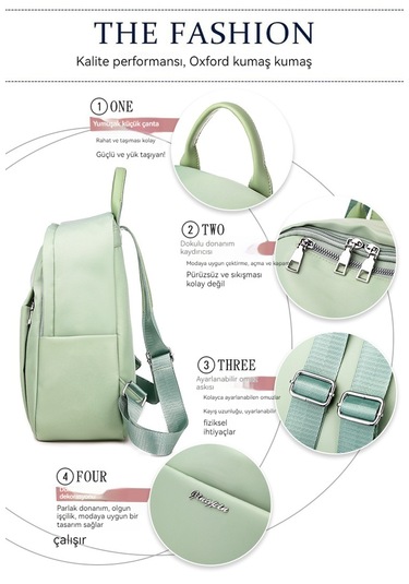 Taze Papatya Şekeri Rengi Sırt Çantası-pembe Pempe