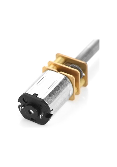 Lemestar Ga12n20-m4100 6v 500rpm Girişli Torklu Metal Dişli Dc Azaltıcı Motor, Saf Bakır Bobinli, 100mm M4 Vida, Uzun Ömürlü, Robotik Ve Oyuncaklar İçin