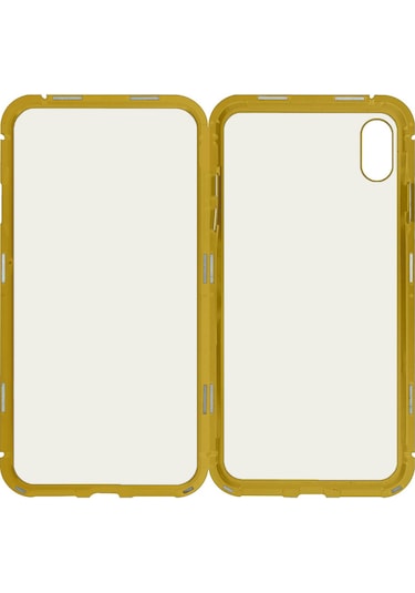 New Case Apple Uyumlu iPhone Xs Max Arka Koruma Arka Koruma Kılıf - Mavi Mavi