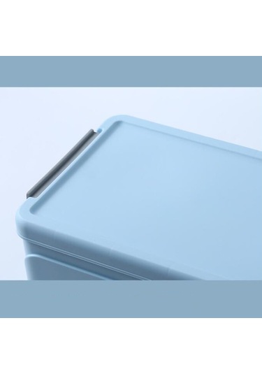 Sones Öğrenci Kitapları Sıralama Eser Plastik Katlanır Araba Depolama Kutusu, Boyut: Xl Mavi