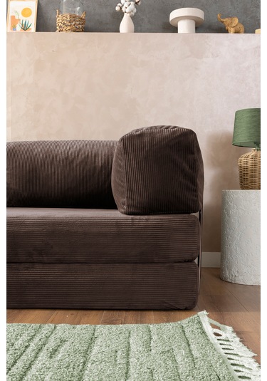 Argimo Godila Yatak Köşe Koltuk Kahverengi