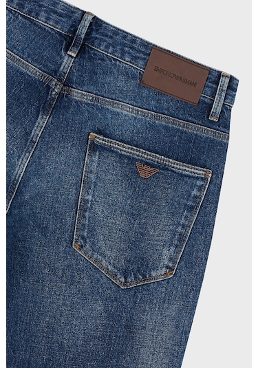 Emporio Armani Erkek Kot Pantolon 3d1j06 1d06z 0942 Lacivert