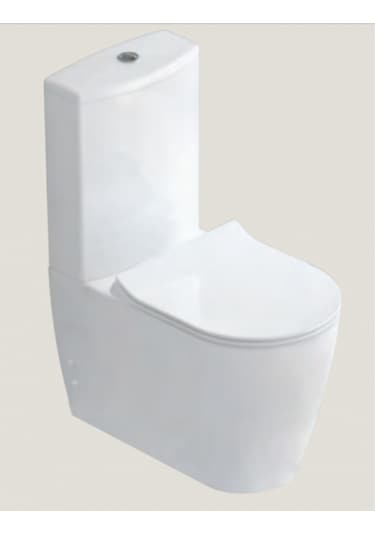İdevit Btw Alfa Rimless Kanalsız Duvara Sıfır Klozet Takım Dahil-Pp Soft