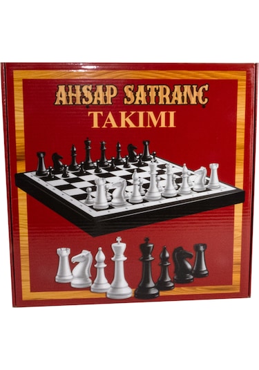 Ahşap Satranç Takımı Kutulu