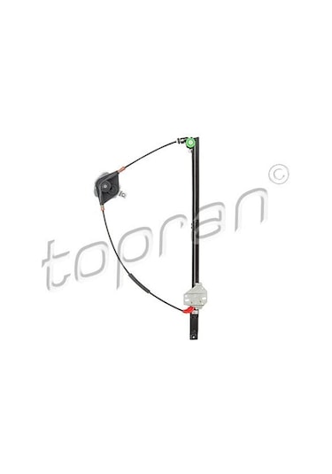 TOPRAN 111717001 Sol Ön Manuel Cam Krikosu (VW Transporter 95-04)