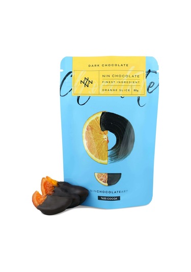 Bitter Çikolata Kaplı Portakal Dilimi 80 G