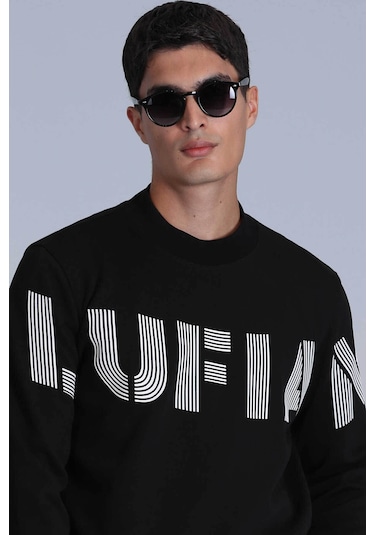 Lufian Todillo Erkek Sweatshirt - Siyah