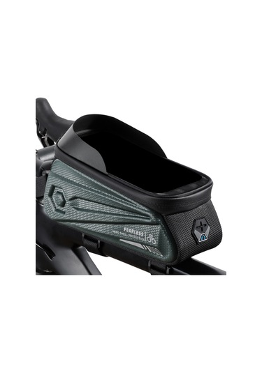 Padalink Bisiklet Ön Çerçeve Çantası: Su Geçirmez Eva Malzeme, 1.7l Kapasite, Çok Amaçlı, Akıllı Telefon Cebi Yeşil