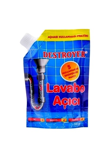 Destroyer Toz Lavabo Açıcı 300 Gr