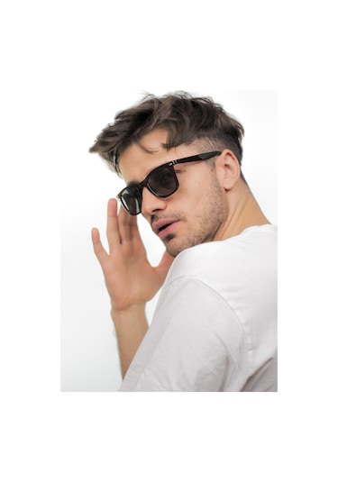 Lunox LNX006 Bruna Kahve Polarize Unisex Güneş Gözlüğü
