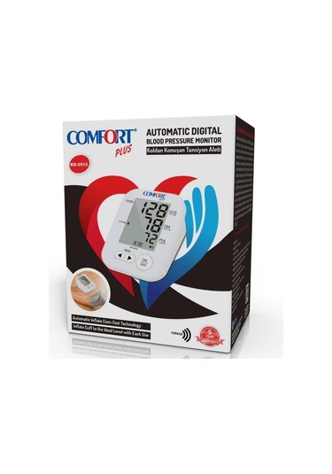 Comfort Plus Kd-5915 New Koldan Ölçme Türkçe Konuşan Tansiyon Aleti