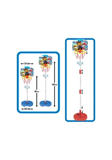 Fen Toys Paw Patrol Küçük Ayaklı Basketbol Set 03879