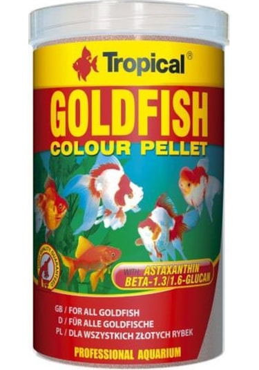 Tropical Goldfish Colour Pellet 100 Ml