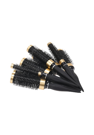 Moveevo Yuvarlak Saç Tarağı Üfleme Saç Tarağı Tüylü Saç Tarağı Şekillendirme Tarağı 4