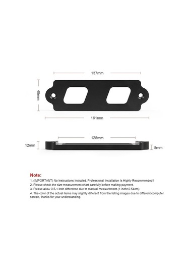 Tongxida Honda Civic 1988-2000 İçin Mavi Pil Sabitleme Braketi