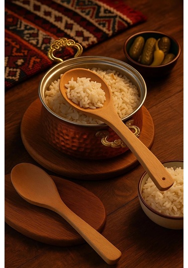 Ahşap Pilav Kaşığı 28 Cm