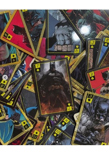 İskambil Kağıdı Batman Poker Oyun Kartı 54 Adet İskambil Destesi