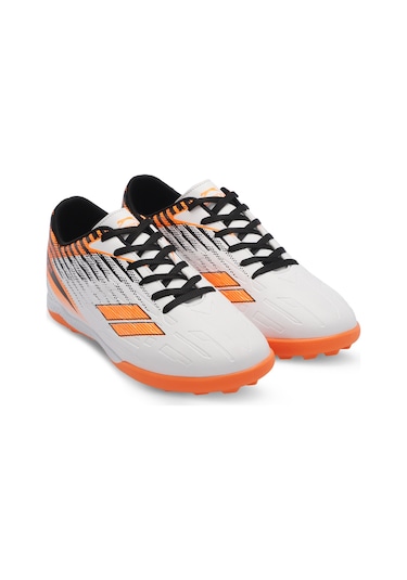 Slazenger CAMBLY HS Erkek Çocuk Halı Saha Beyaz / Turuncu Futbol Ayakkabısı