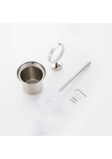 Paslanmaz Çelik Tuvalet Fırçası Tutucular Dayanıklı Tip Duvara Monte Ayna Wc Fırça Tutucular Seti Fırçalar Shel Banyo Aksesuarları Tuvalet Fırçası Tutucular Altın