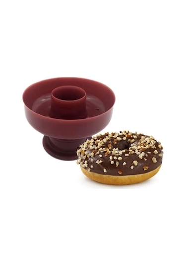 Pratik Donut Hamuru Kesici Ve Şekillendirici Kalıp Aparat Goldcakes