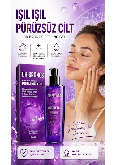 Dr. Bronos Collagen Peeling Jel 150 Ml