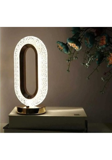 Alfa Gold 3 Renk Modu Kristal Elektrikli Yılbaşı Masa Ve Gece Lam