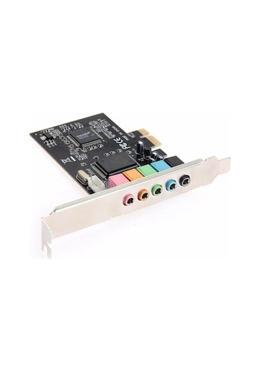 Pci-E Ses Kartı Audio 5.1 Kanal PCI Express Masaüstü PC Desktop