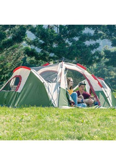 Quickup Domehike 6 Kişilik Otomatik Çadır