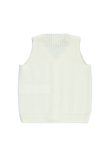 Civil Baby Bebek Triko Yelek 3-18 Ay Ekru 44821301023w1-2 Ekru