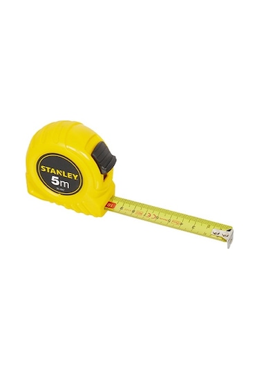 Stanley 1-30-497 Şerit Metre Sarı Seri 5 M x 19 MM