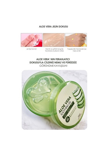 Pekah Aloe Vera İçeren Hassasiyet Karşıtı Yoğun Nemlendirici Jel 300 ML