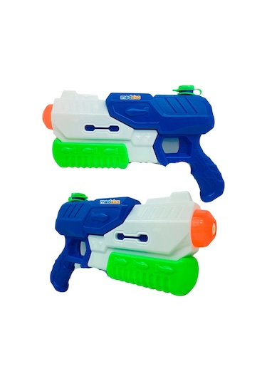 Pompalı Su Tabancası Güçlü Atış 34 Cm Water Gun