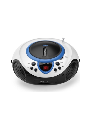 Lenco Scd - 38 Taşınabilir Müzik Seti Radyo Cd Çalar Mp3 Usb