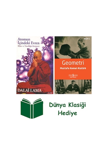 Atomun İçindeki Evren + Geometri + Dünya Klasiği Hediye