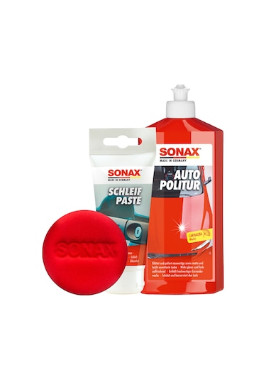 Sonax Hızlı ve Kolay Çizik  ve Parlatma Seti (Eko)