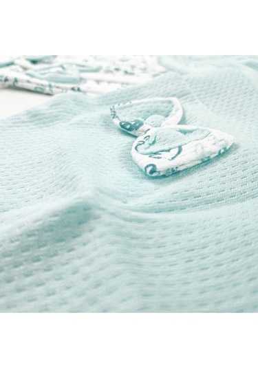 Kız Bebek Mint Yeşil 3'lü Hastane Çıkışı Açık Bej