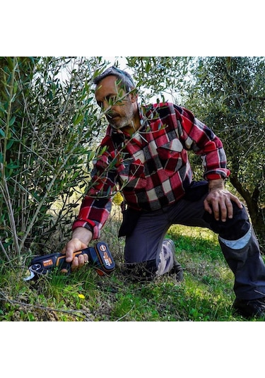 Worx WG330E 20V 2.0 Ah Li-İon Tek Akülü Profesyonel Kömürsüz Dal Budama Makası