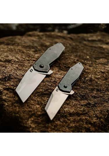 Schrade Usa Slyte Compact Katlanır Düz Saten D2 Çelik Kamp Bıçak - 1182277 Siyah
