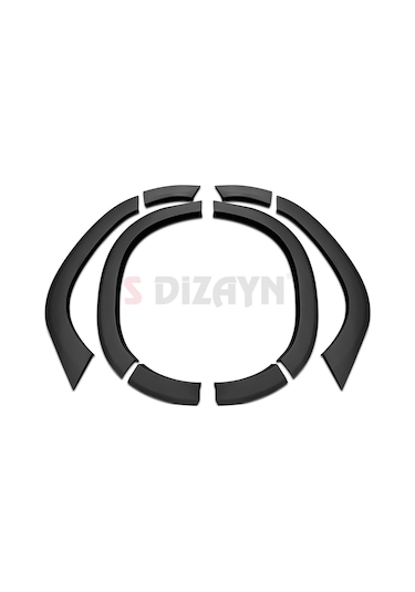 S-dizayn Dacia Duster 2 Çamurluk Kaplaması Dodik Seti 2018 Üzeri A+ Kalite